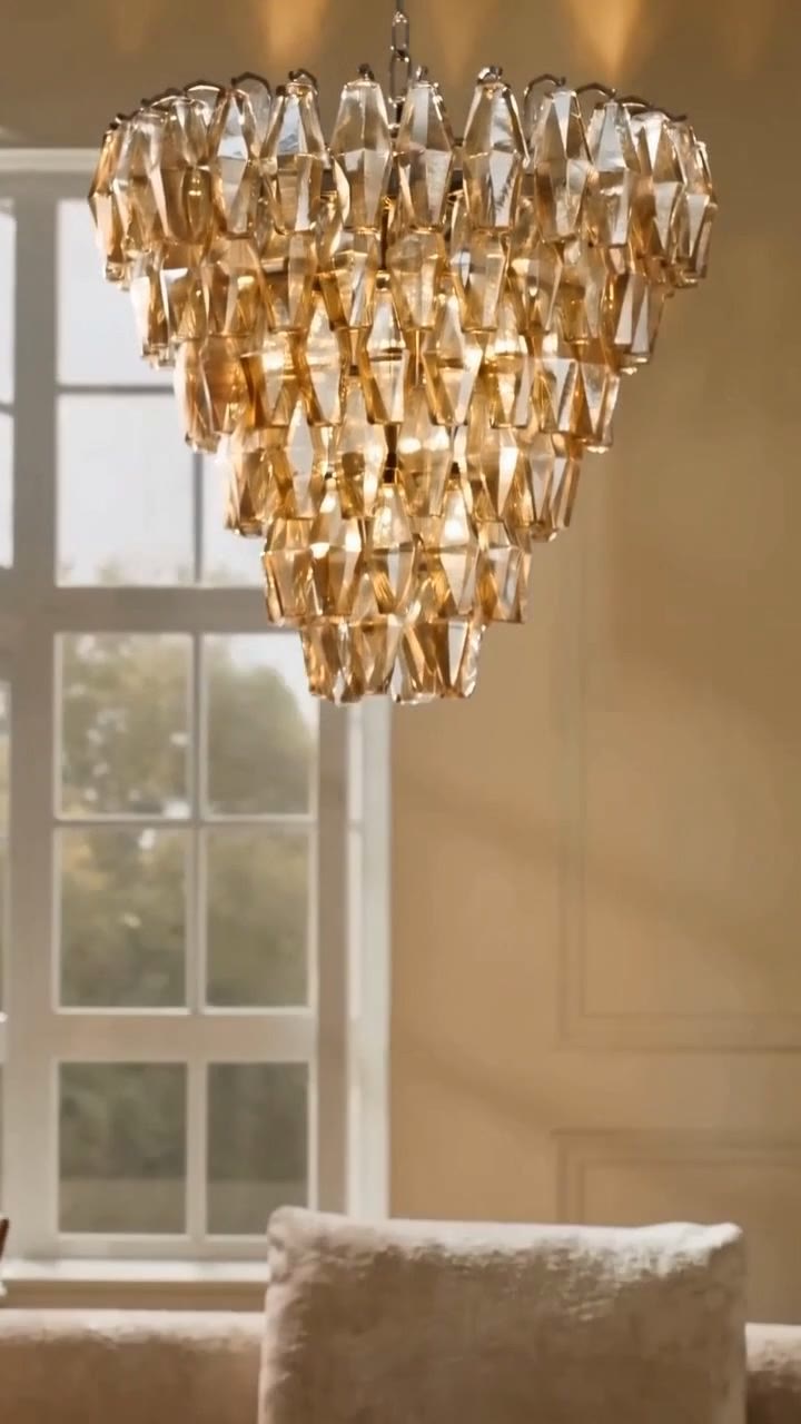 The Vesper Glass Chandelier video